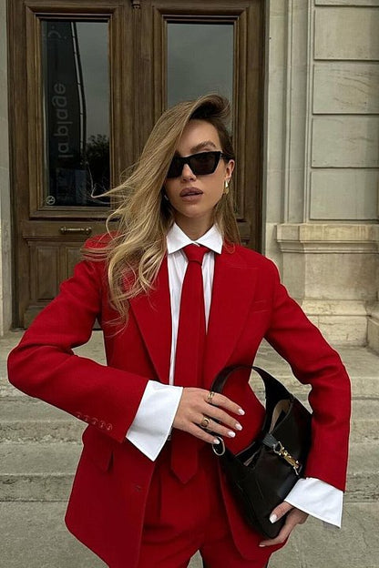 Red elsa suit